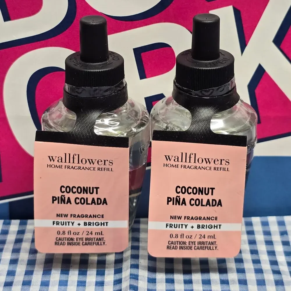BBW Coconut Pina Colada FRUITY & BRIGHT Wallflower Home Fragrance Refills